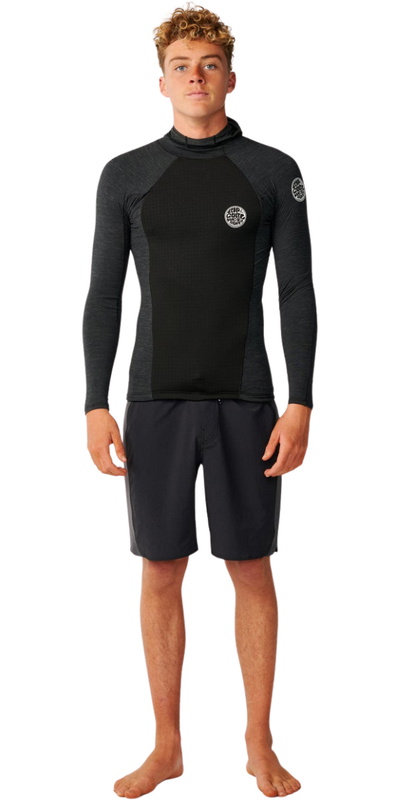 Rip Curl Mens Ultimate Search Long Sleeve Hooded Vest