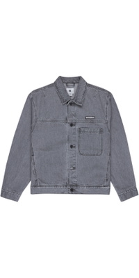 2026 DC Shoes Mens Ethos Denim Trucker Jacket EDYJK03271 - Medium Grey