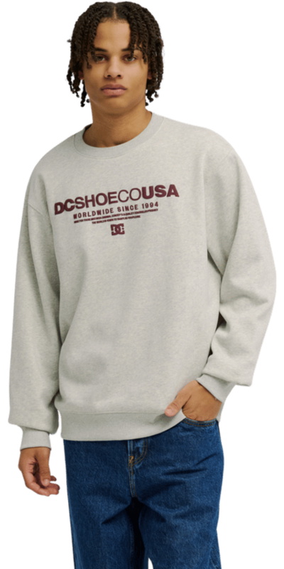 DC Shoes Mens DC Heritage Font Sweatshirt