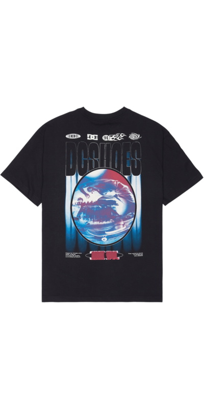 DC Shoes Mens Blurry Bubble T-Shirt