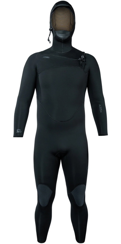 XCEL Hommes Axis 5/4mm à Capuche Chest Zip Combinaison Néoprène