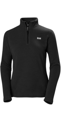 2026 Helly Hansen Womens Daybreaker 1/2 Zip Fleece 50845 - Black