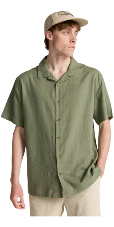 Billabong Mens Vacay Linen Shirt
