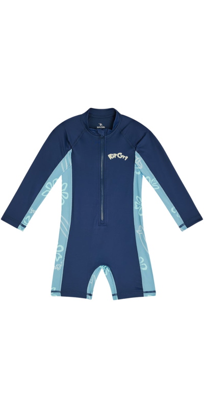 Rip Curl Junior Ride The Wave UPF Long Sleeve Sunsuit