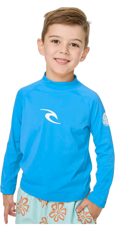 Rip Curl Långärmad Lycra-tröja För Småbarn, Waves UPF,
