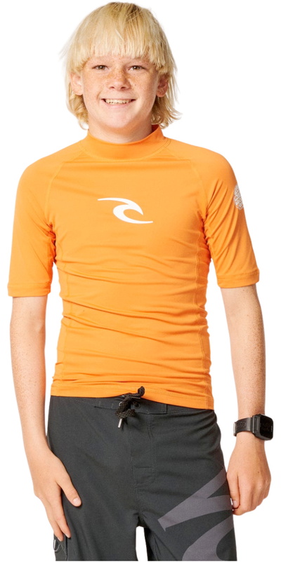 Rip Curl Junior Waves UPF-Lycra-Weste Mit Kurzen Ärmeln