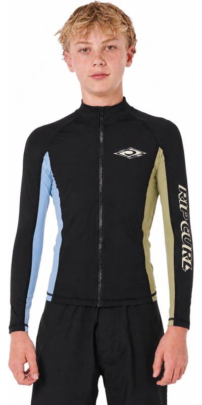 Rip Curl Junior Eternal Shred Z / T UPF Long Sleeve Rash Vest