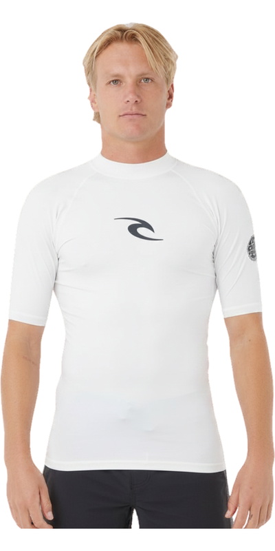 Rip Curl Männer Waves UPF Performance Kurzarm-Lycra-Weste