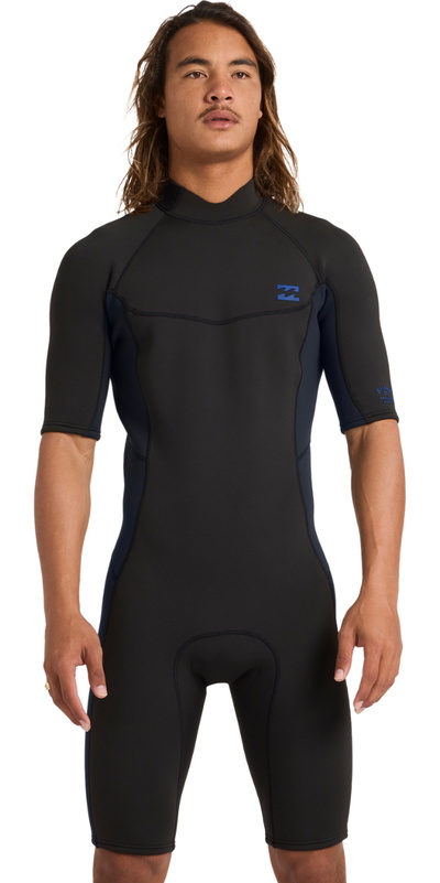 Billabong Herr Absolute 2mm Back Zip Shorty Våtdräkt