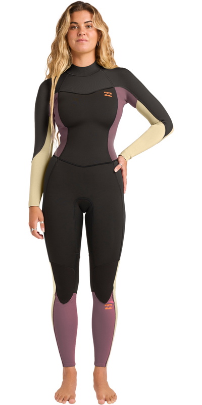 Billabong Kobiety Synergy 5/4mm Back Zip Kombinezon