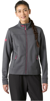 2026 Helly Hansen Womens Crew Fleece Jacket 34604 - Thunder Grey