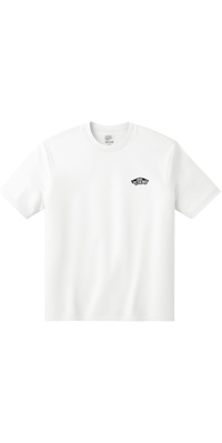 2026 Vans Mens Double Standard T-Shirt VN000SYDY - White / Black