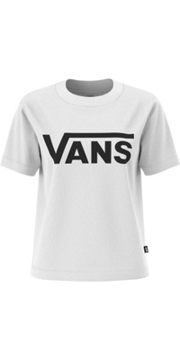 2026 Vans Womens Flying V Crew T-Shirt VN0A3UP4WHT - White