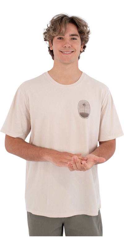 Hurley Mens Seclusion T-Shirt - Off-white