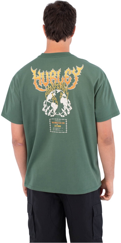 Hurley Mens Fire T-Shirt