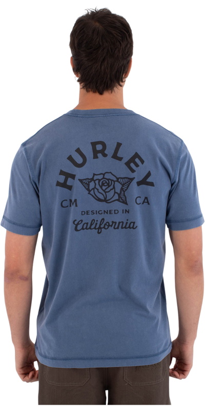 Hurley Mens Printing Press Sider T-Shirt