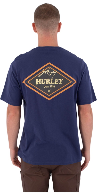 Hurley Mens Printing Press Samp T-Shirt