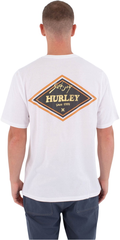Hurley Mens Printing Press Samp T-Shirt