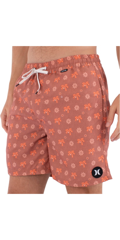 Hurley Mens Icon Print Volley Boardshorts