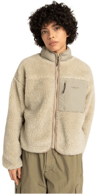2026 Element Womens Oak Sherpa Fleece ELJJK00124 - Oat Milk