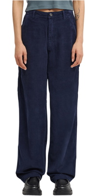 2026 Element Womens Corduroy Carpenter Pants ELJNP00136 - Eclipse Navy