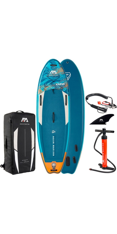 Aqua Marina Rapid White water iSUP, 2.89m / 15cm With River Leash
