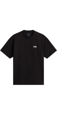 2026 Vans Mens Left Chest T-Shirt VN000TBXY28 - Black / White