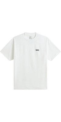 2026 Vans Mens Left Chest T-Shirt VN000TBXYB2 - White / Black