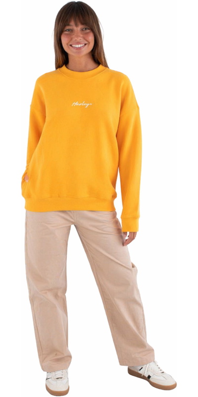 Hurley Womens Script Only Crew