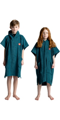 2026 Red Paddle Co Junior Towelling Poncho Change Robe 02-009-006-0386- Deep Teal