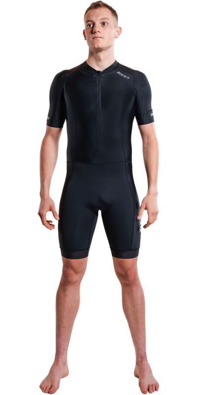 ZONE3 Mens Activate+ Short Sleeve Trisuit