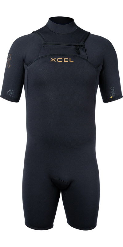 XCEL Mens Comp+ 2/1.5mm Short Sleeve Spring Wetsuit
