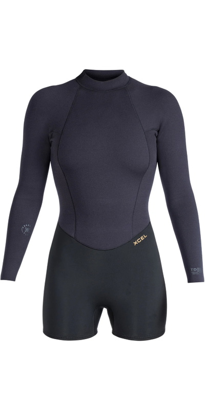 XCEL Womens Comp+ 2/1.5mm Long Sleeve Back Zip Spring Wetsuit