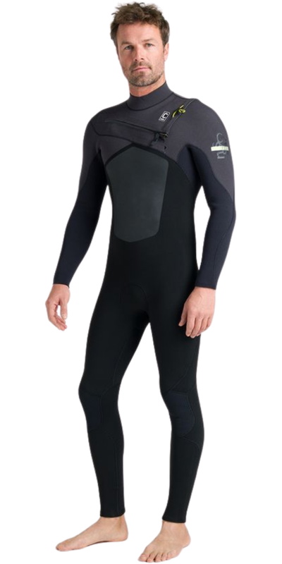 C-Skins Mens Nuwave Rewired 4/3mm Chest Zip Wetsuit