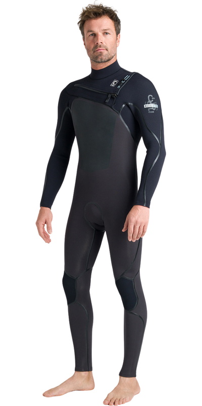 C-Skins Mens Nuwave Wired 4/3mm Chest Zip Wetsuit