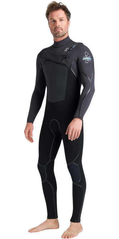 C-Skins Mens Nuwave Wired 5/4mm Chest Zip Wetsuit