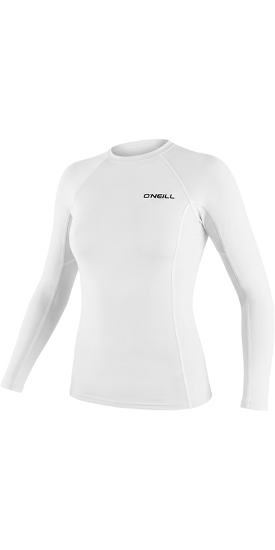 O'Neill Womens Basic Skins Long Sleeve Rash Vest