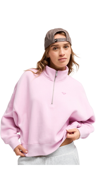 Roxy Womens Everfree High Collar Sweatshirt