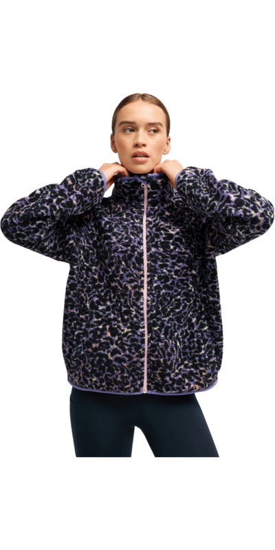 Roxy Womens Waves Of Warmth Zippered Sports Fleece