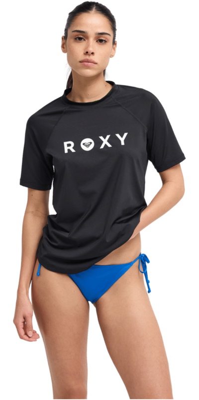 Roxy Womens Essential Short Sleeve Rash Vest