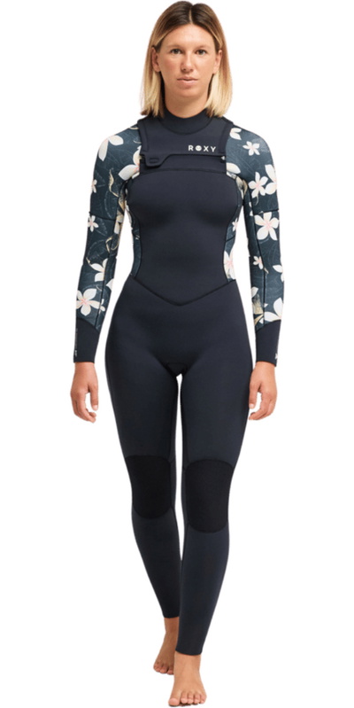 Roxy Womens Swell Natural 5/4mm Chest Zip Wetsuit