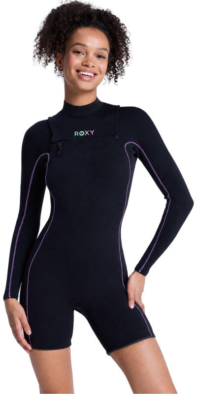 Roxy Dame Elite Xtra Stretch 2mm Chest Zip Lange ærmer Forårs Våddragt