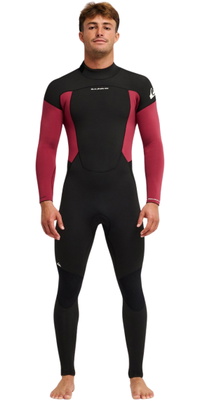 2026 Quiksilver Mens Prologue+ 5/4/3mm Back Zip Wetsuit 25AW213517 - Oxblood Red