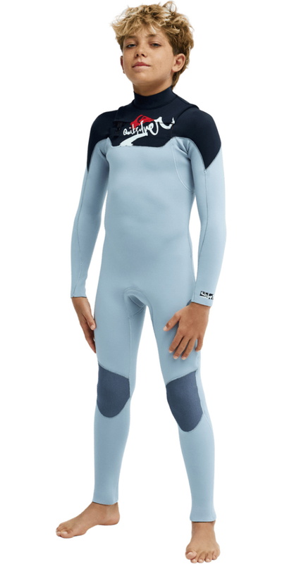 Quiksilver Junior Young Guns 4/3mm Chest Zip Wetsuit