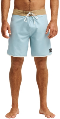 2026 Quiksilver Mens Original Scallop 18 Boardshorts EQYBS04880 - Sterling Blue