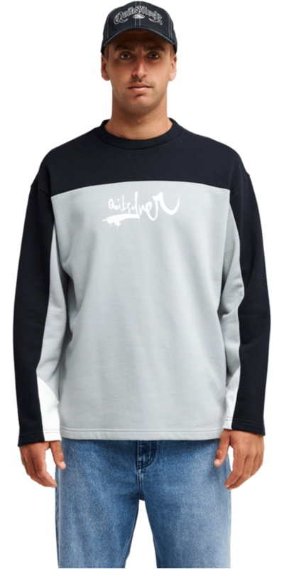 Quiksilver Mens YG Factor Crew Sweatshirt