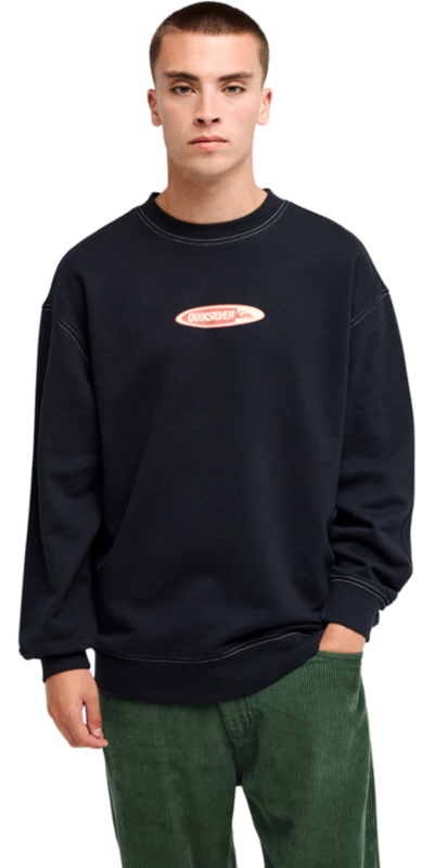 Quiksilver Mens Disk Crew Sweatshirt