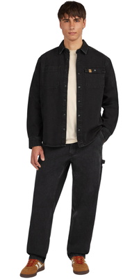 2026 ONeill Mens Originals Denim Shirt 2650060 - Black Out