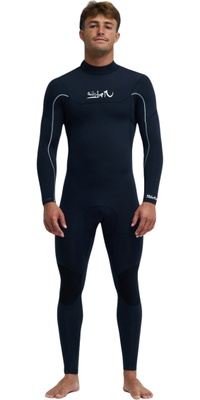 2026 Quiksilver Mens Young Guns 4/3mm Back Zip Wetsuit EQYW103246 - Black
