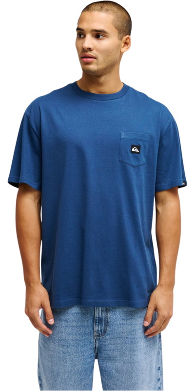 Quiksilver Mens Salt Water Pocket Short Sleeve Tee